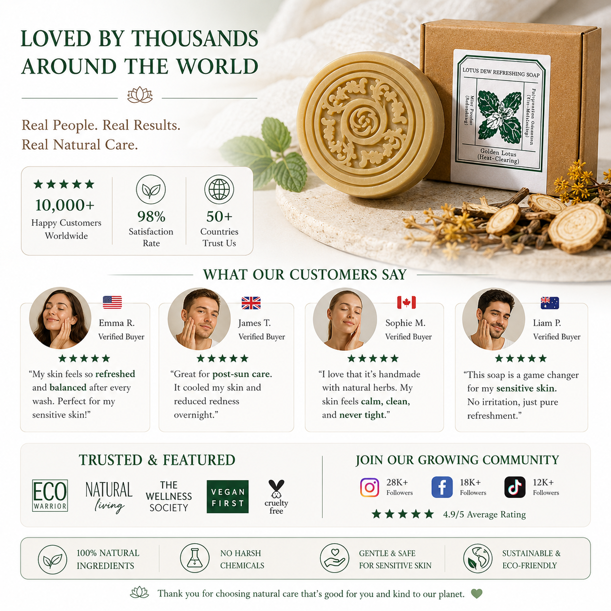 LOTUS DEW REFRESHING SOAP