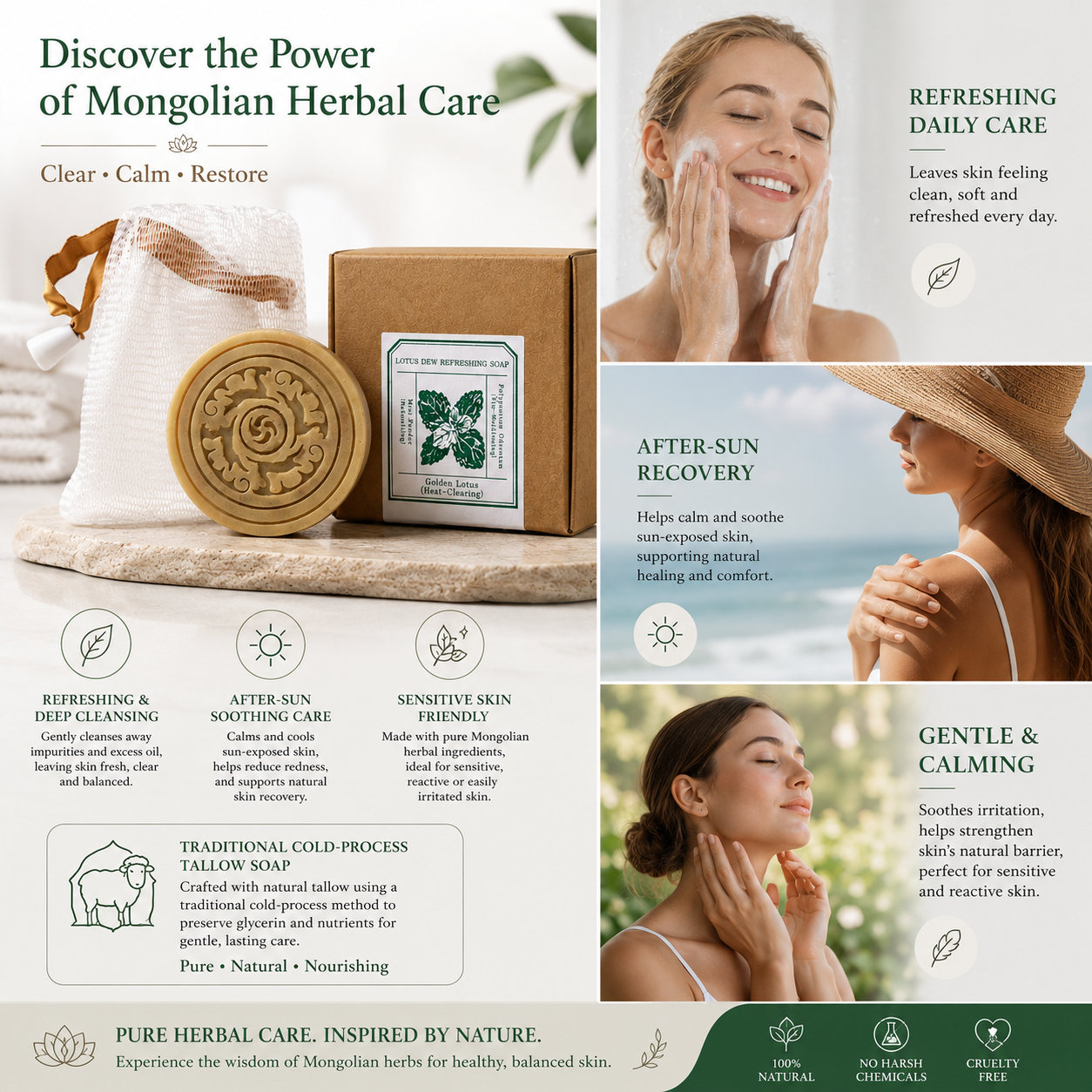 LOTUS DEW REFRESHING SOAP