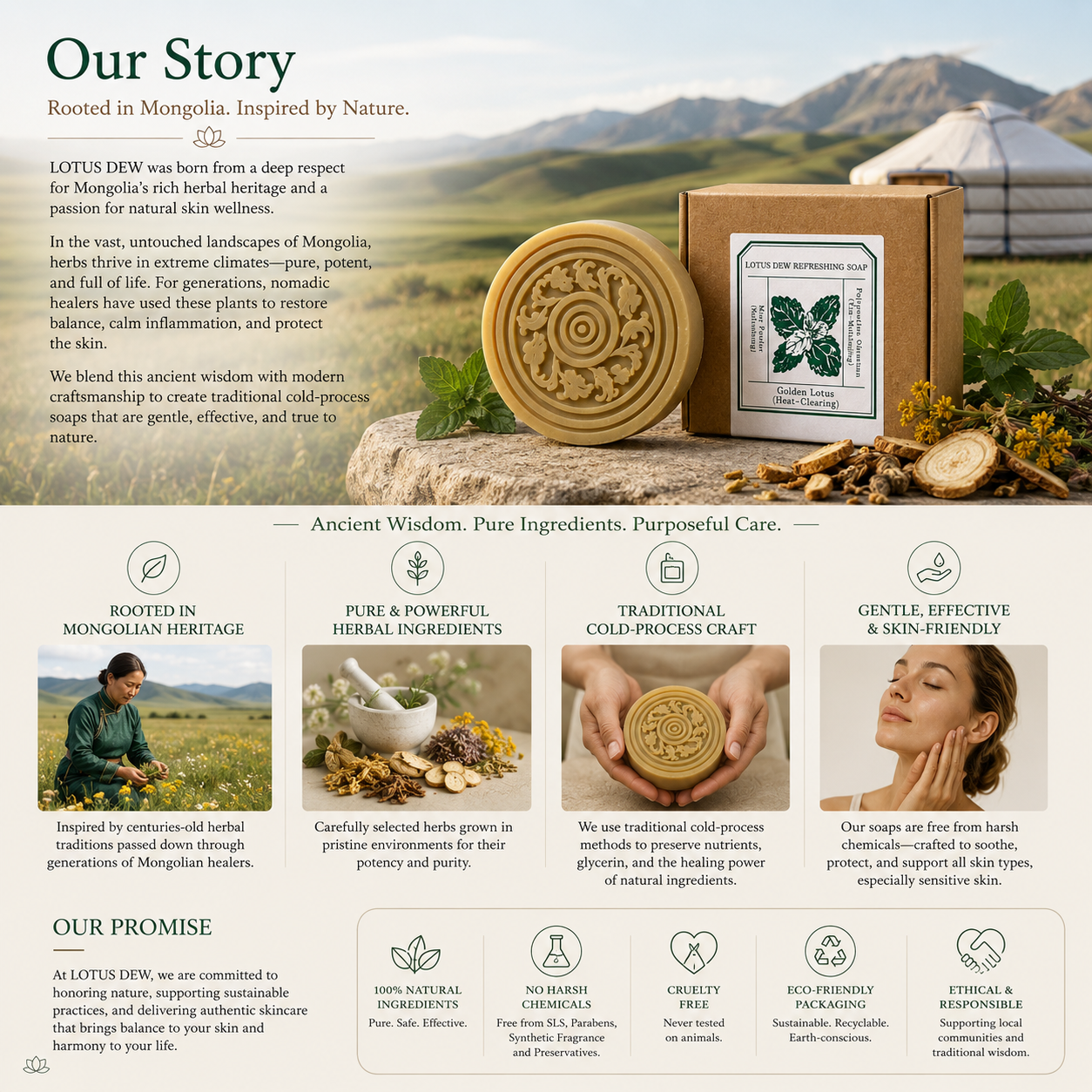 LOTUS DEW REFRESHING SOAP