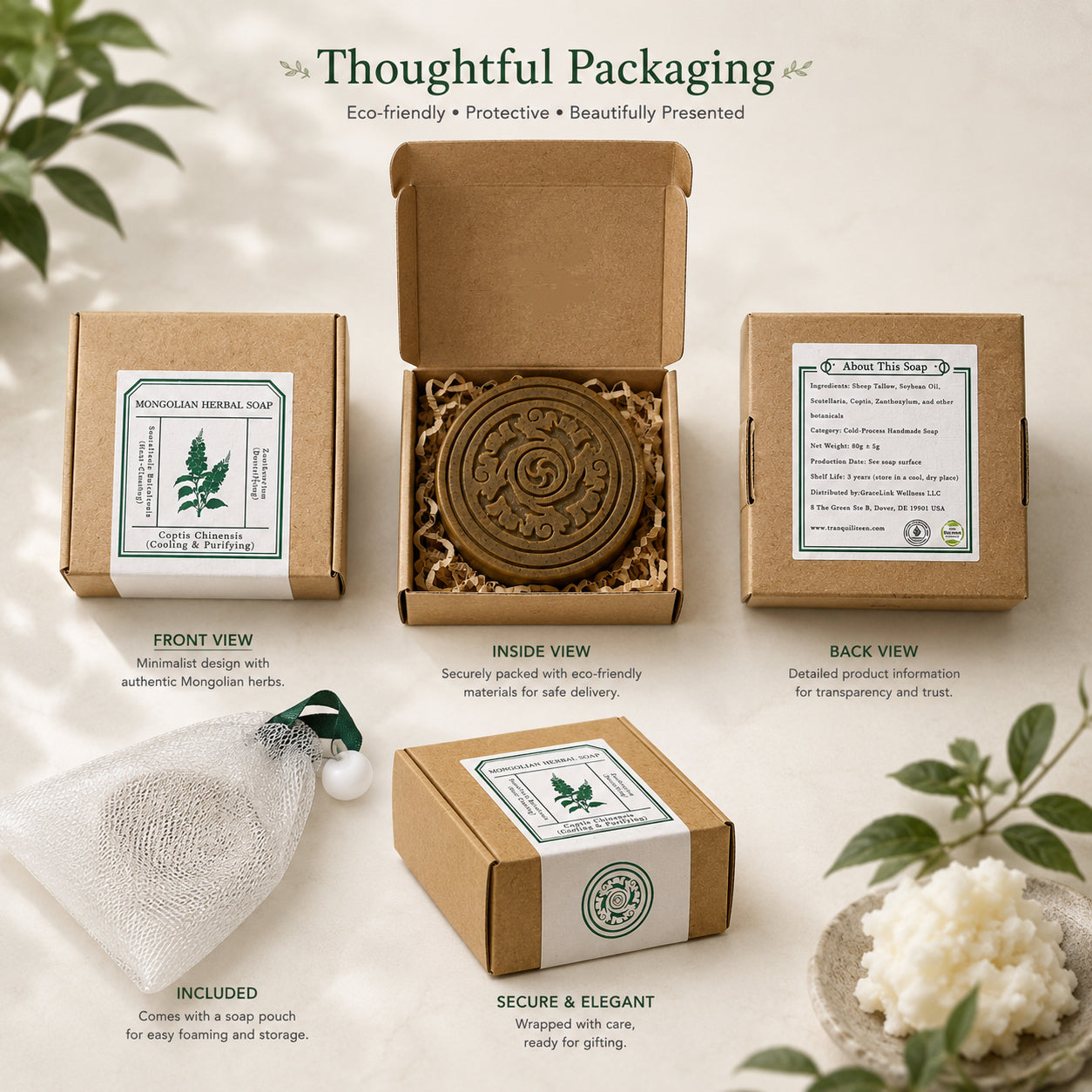 MONGOLIAN HERBAL SOAP